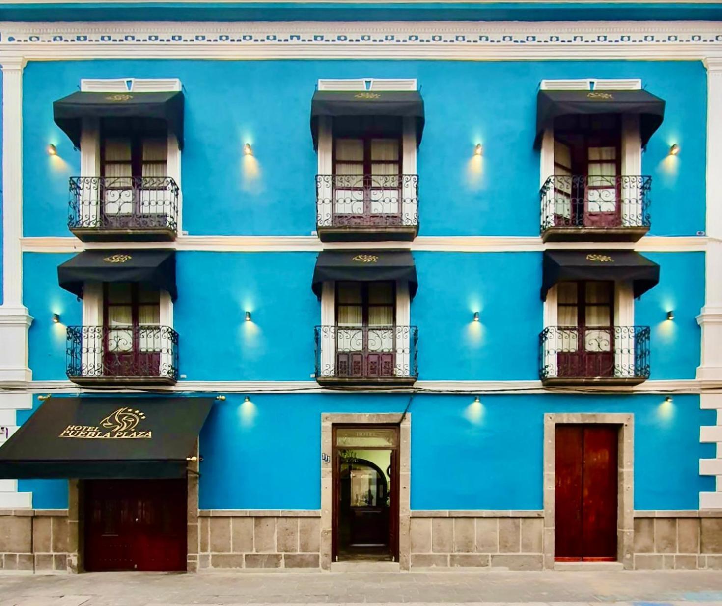 Hotel Puebla Plaza Exterior foto