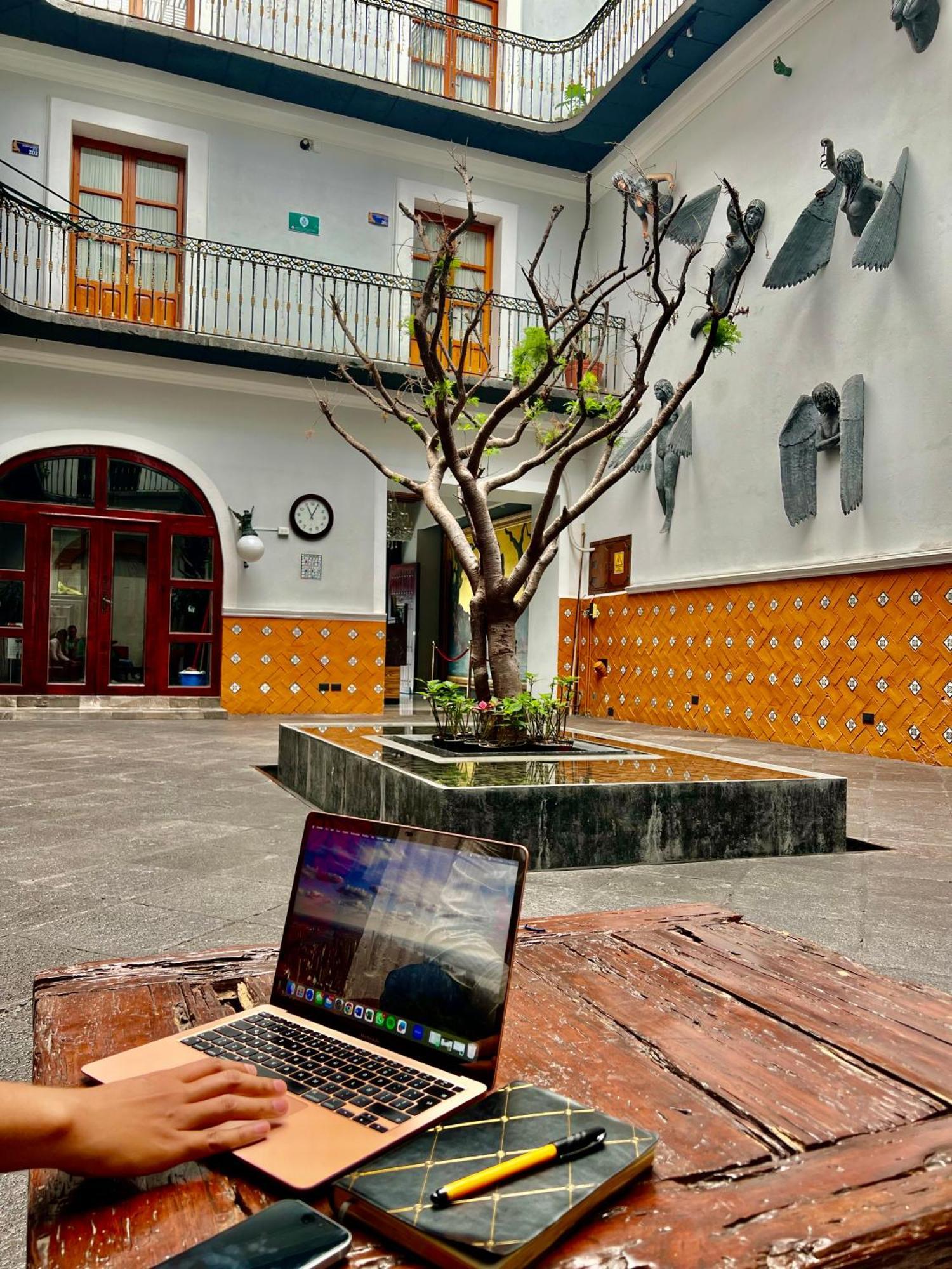 Hotel Puebla Plaza Exterior foto