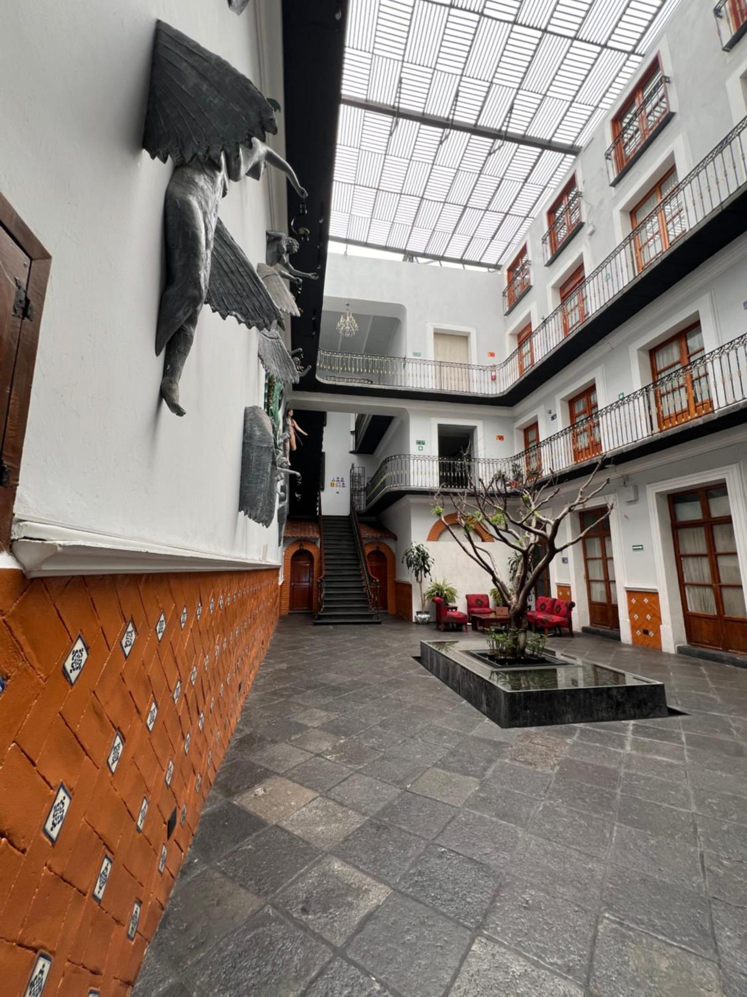 Hotel Puebla Plaza Exterior foto