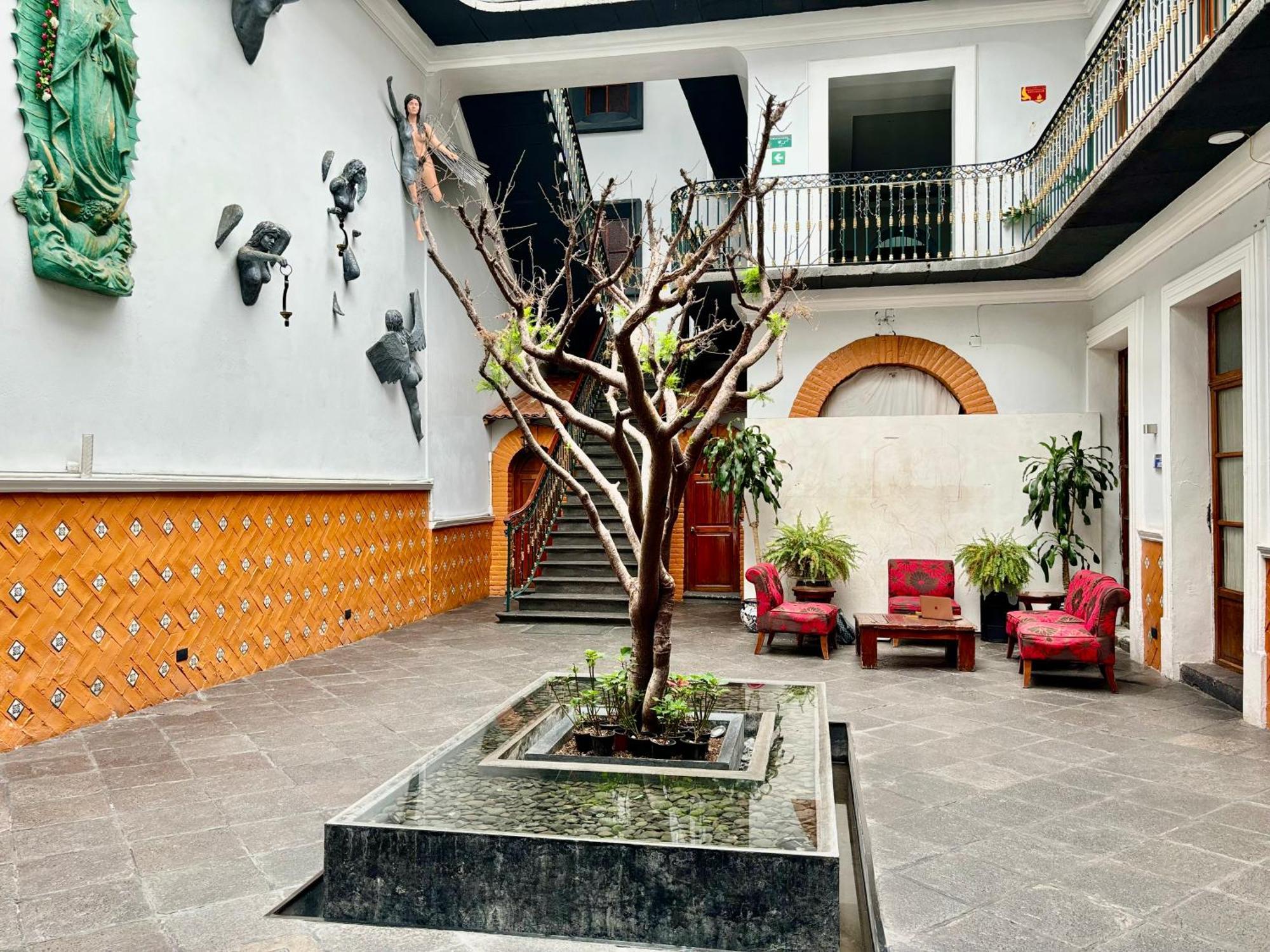 Hotel Puebla Plaza Exterior foto